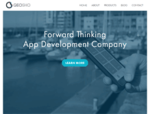 Tablet Screenshot of geosho.com